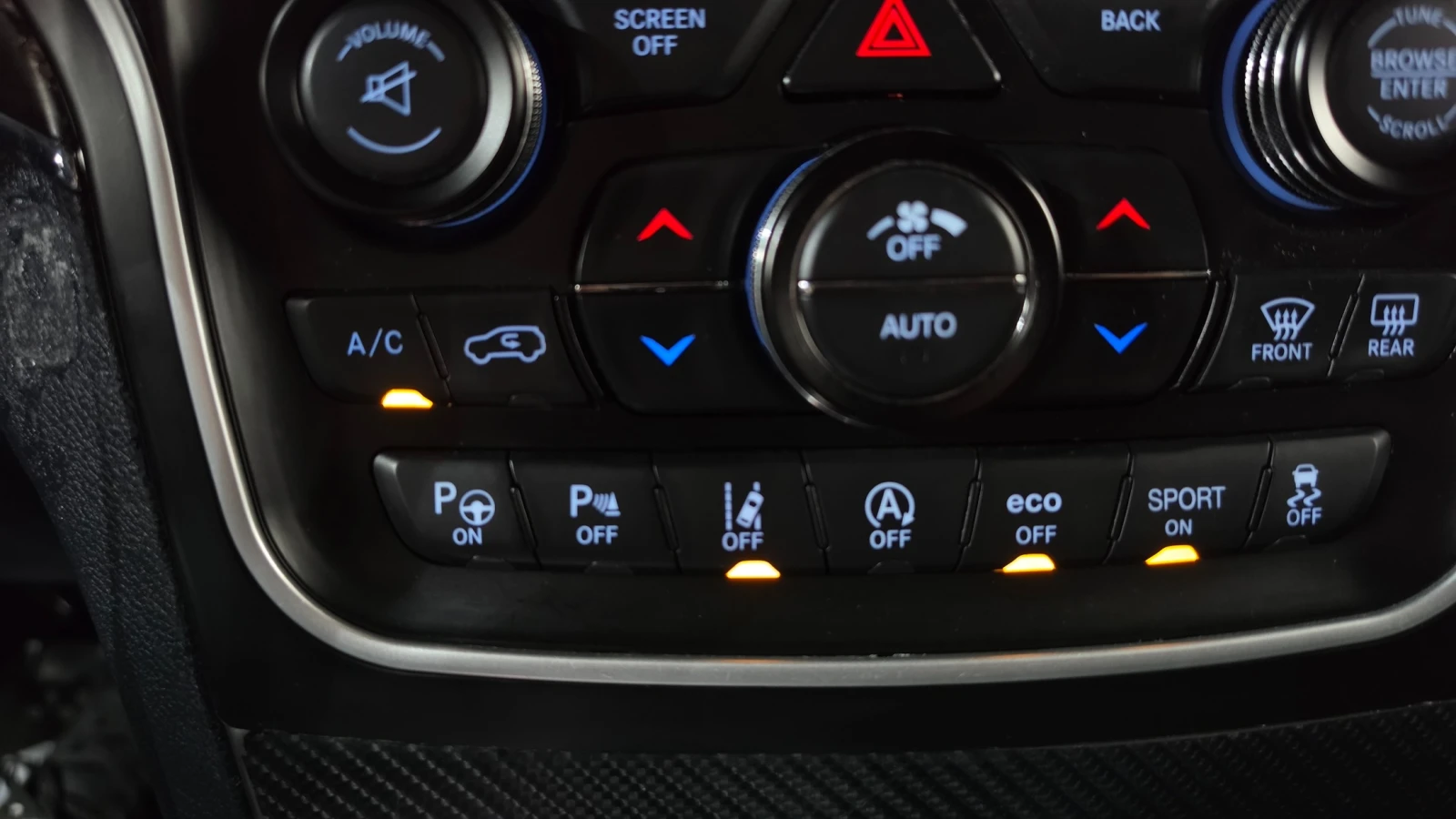 Jeep Grand cherokee 3.6 OVERLAND HARMON KARDON * FULL BLACK*  | Mobile.bg � ����������� 12
