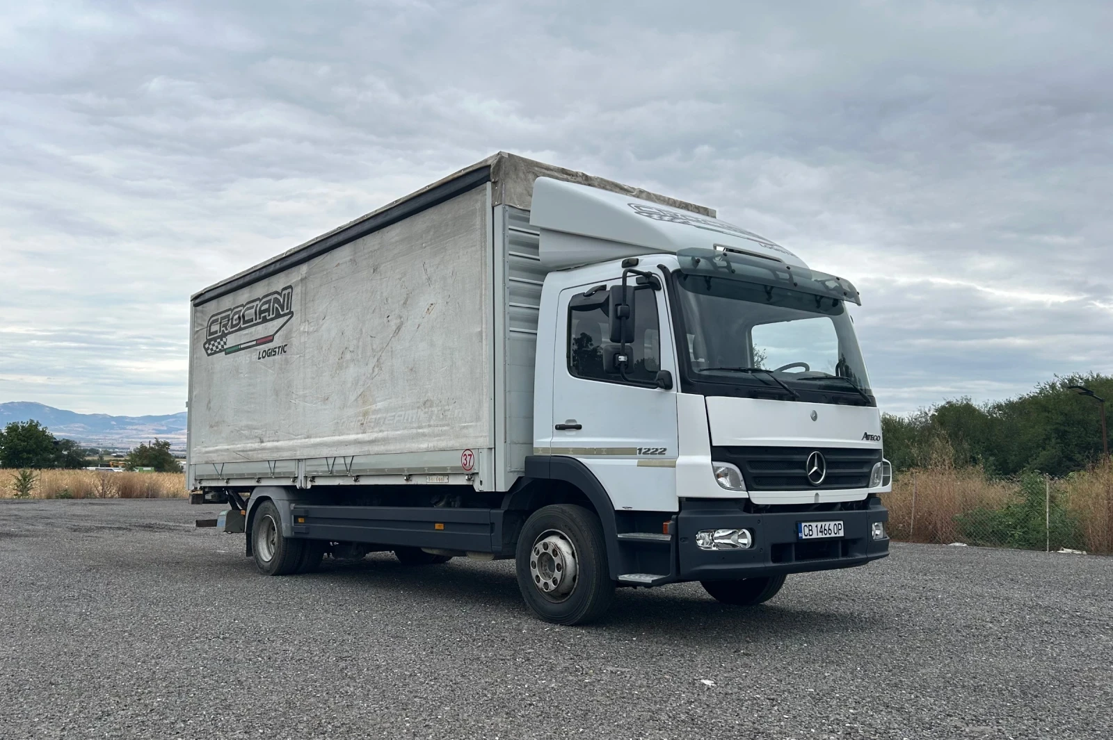Mercedes-Benz Atego 1222, N2, Борд, Щора, Климатик , снимка 3 - Камиони - 56106698