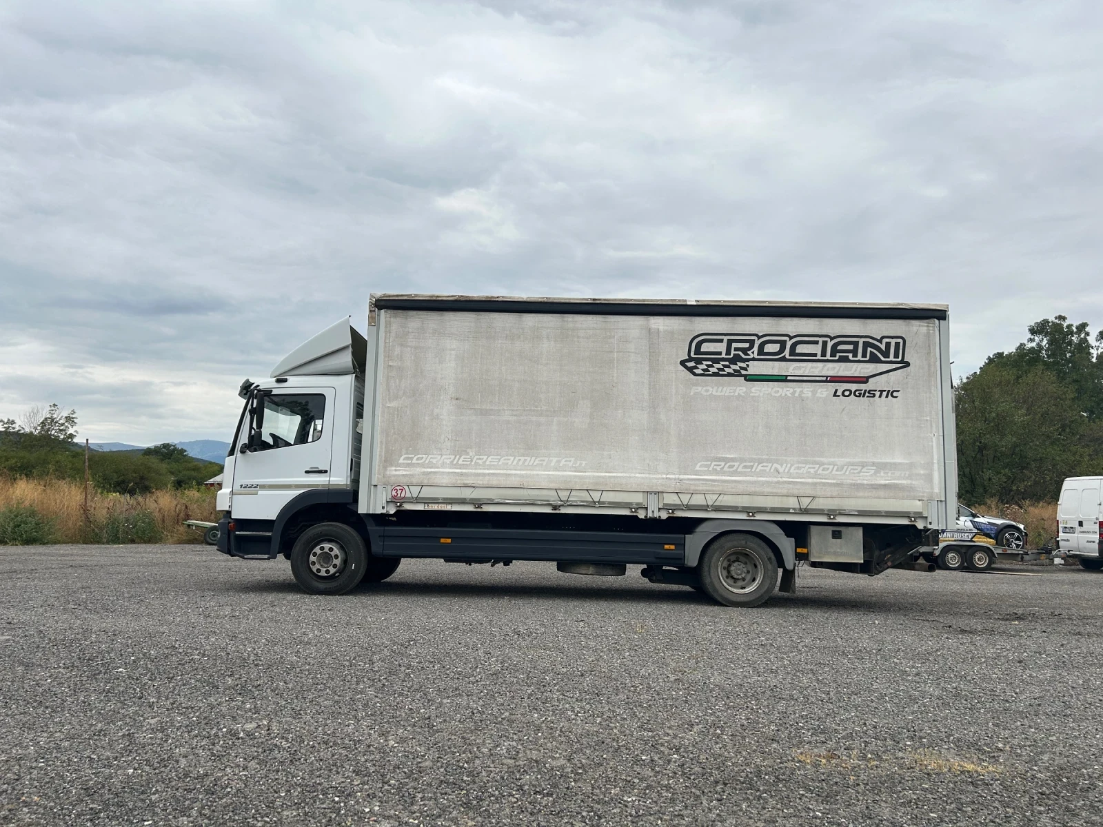 Mercedes-Benz Atego 1222, N2, Борд, Щора, Климатик , снимка 5 - Камиони - 56106698