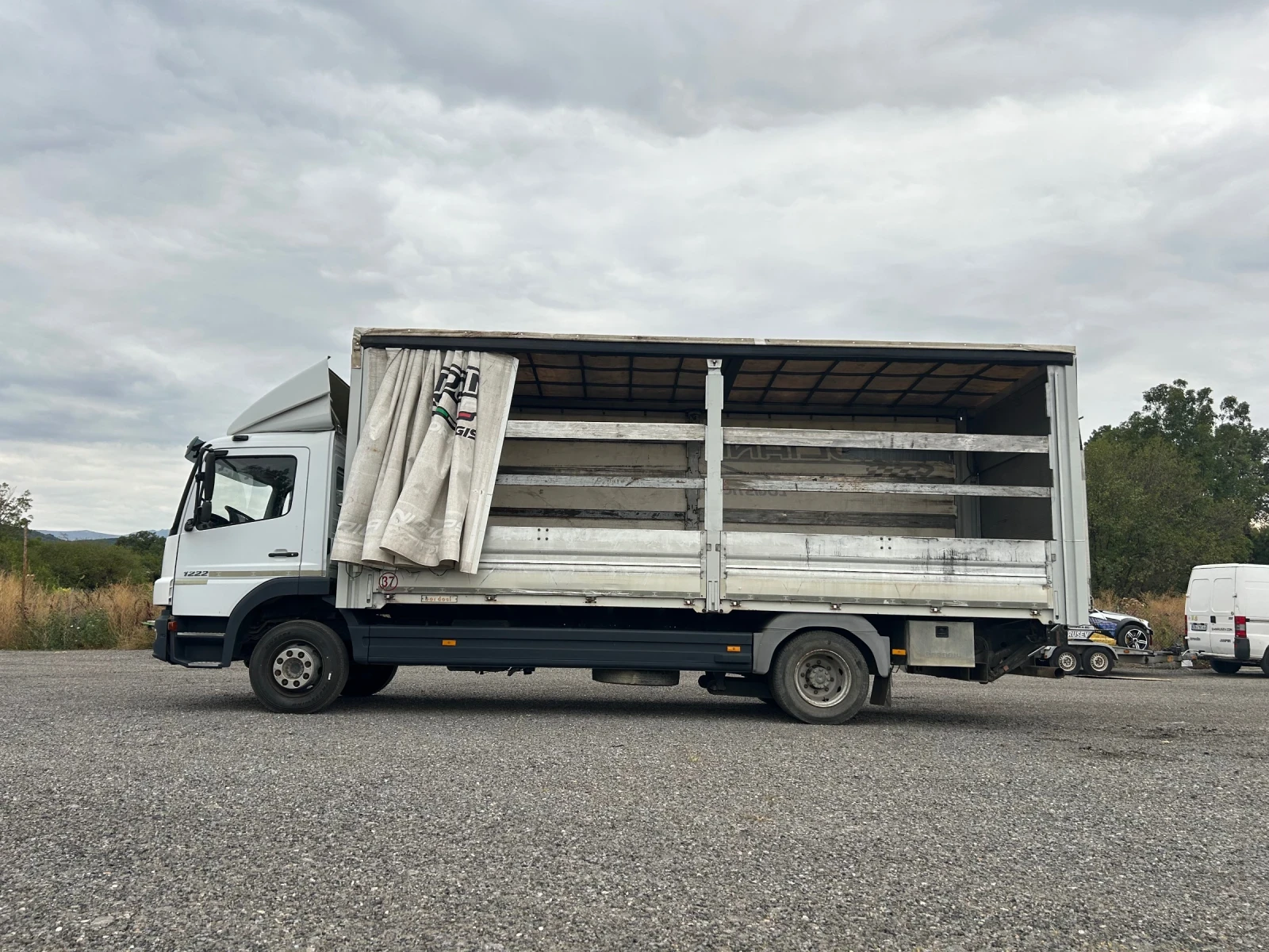 Mercedes-Benz Atego 1222, N2, Борд, Щора, Климатик , снимка 6 - Камиони - 56106698