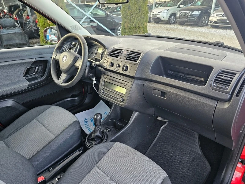 Skoda Roomster 1.2 КЛИМАТИК РЕАЛНИ КИЛОМЕТРИ, снимка 9 - Автомобили и джипове - 43642242