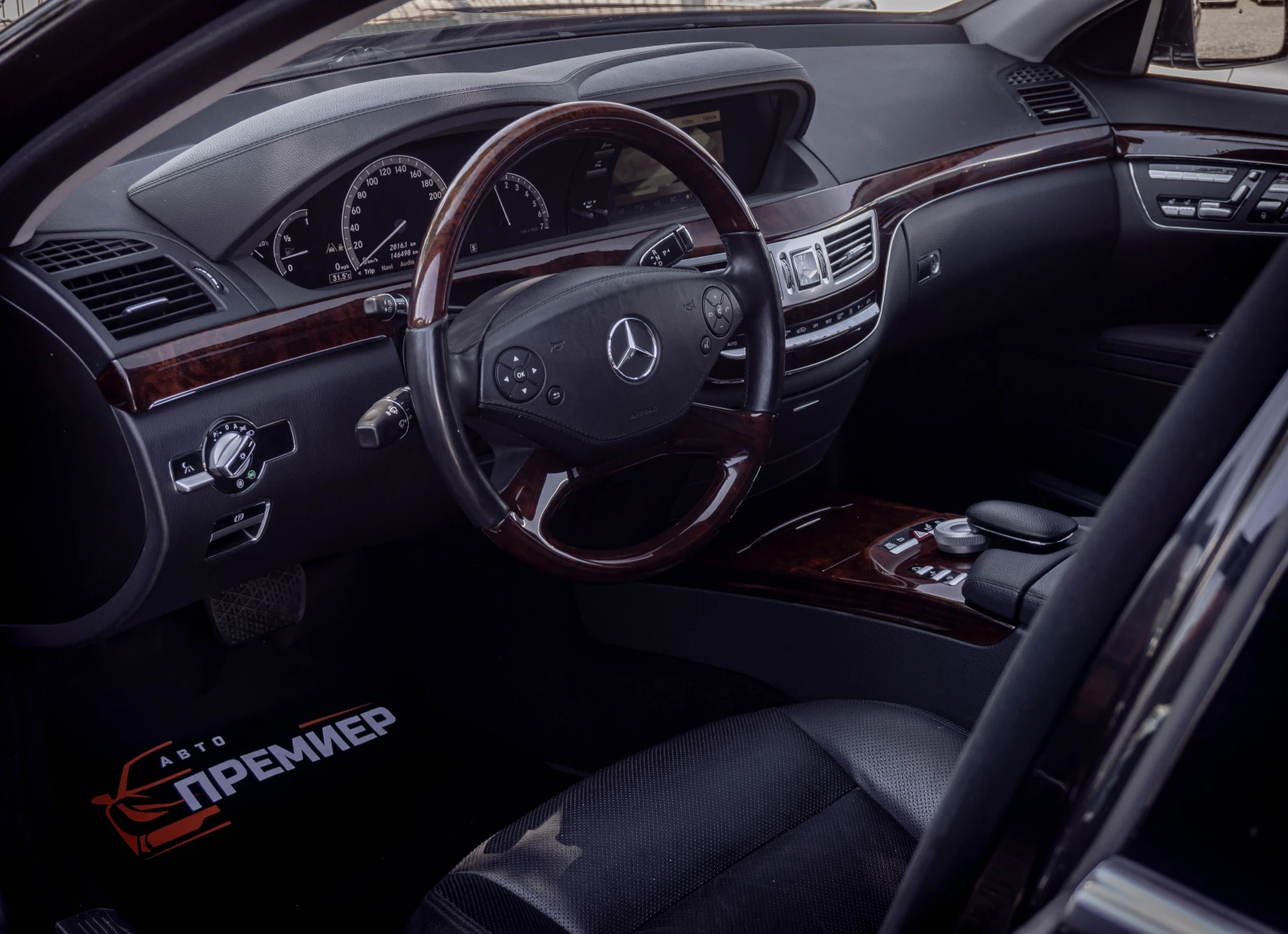 Mercedes-Benz S 500 Long-V8-РЕАЛНИ КМ!, снимка 7 - Автомобили и джипове - 55446354