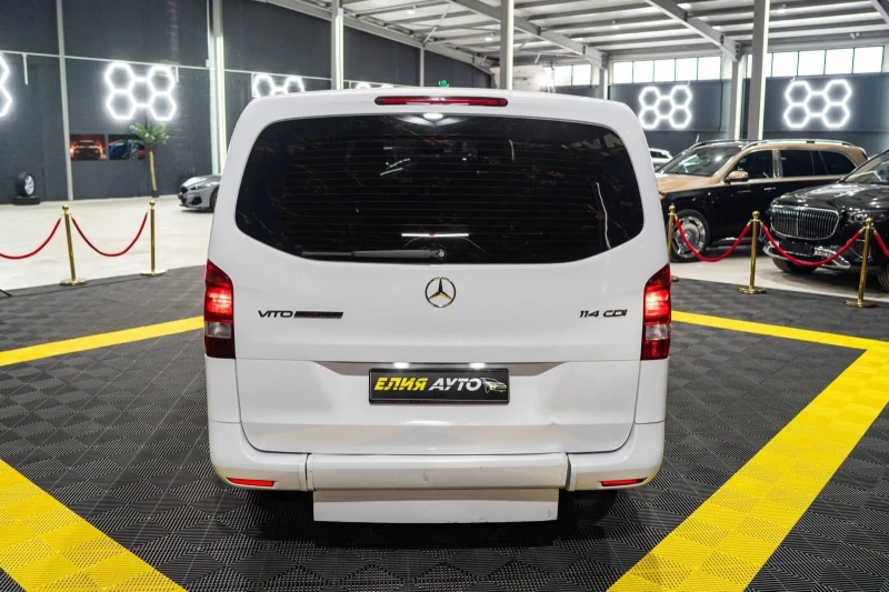 Mercedes-Benz Vito TOURER 114CDI 7-МЕСТЕН TV ЛИЗИНГ 100%, снимка 8 - Бусове и автобуси - 53292357
