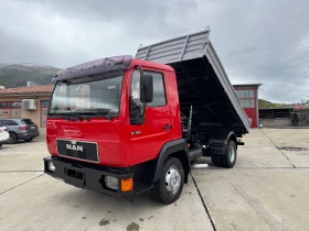 Man 8.163 тристранен самосвал 3.90м