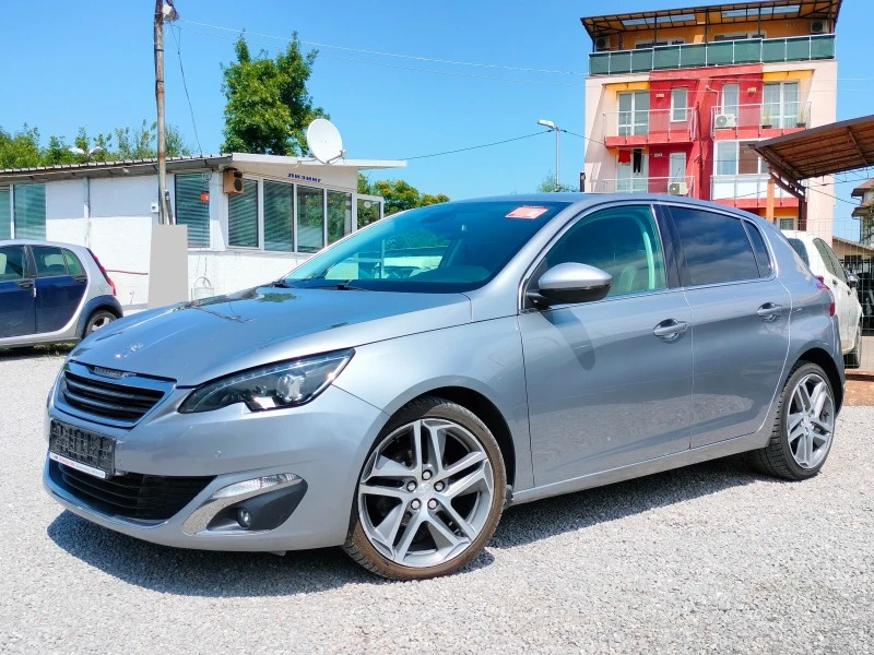 Peugeot 308 HDI, КОЖА, АВТОМАТИК, снимка 1 - Автомобили и джипове - 41834826