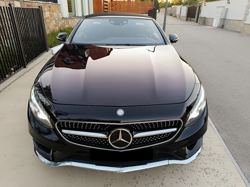 Mercedes-Benz S 500 * DESIGNO * 60 000 km * Cabrio *  9 G TRONIC * , снимка 14 - Автомобили и джипове - 45580055