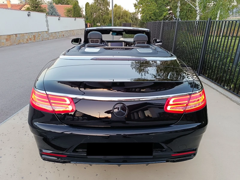 Mercedes-Benz S 500 * DESIGNO * 60 000 km * Cabrio *  9 G TRONIC * , снимка 7 - Автомобили и джипове - 45580055