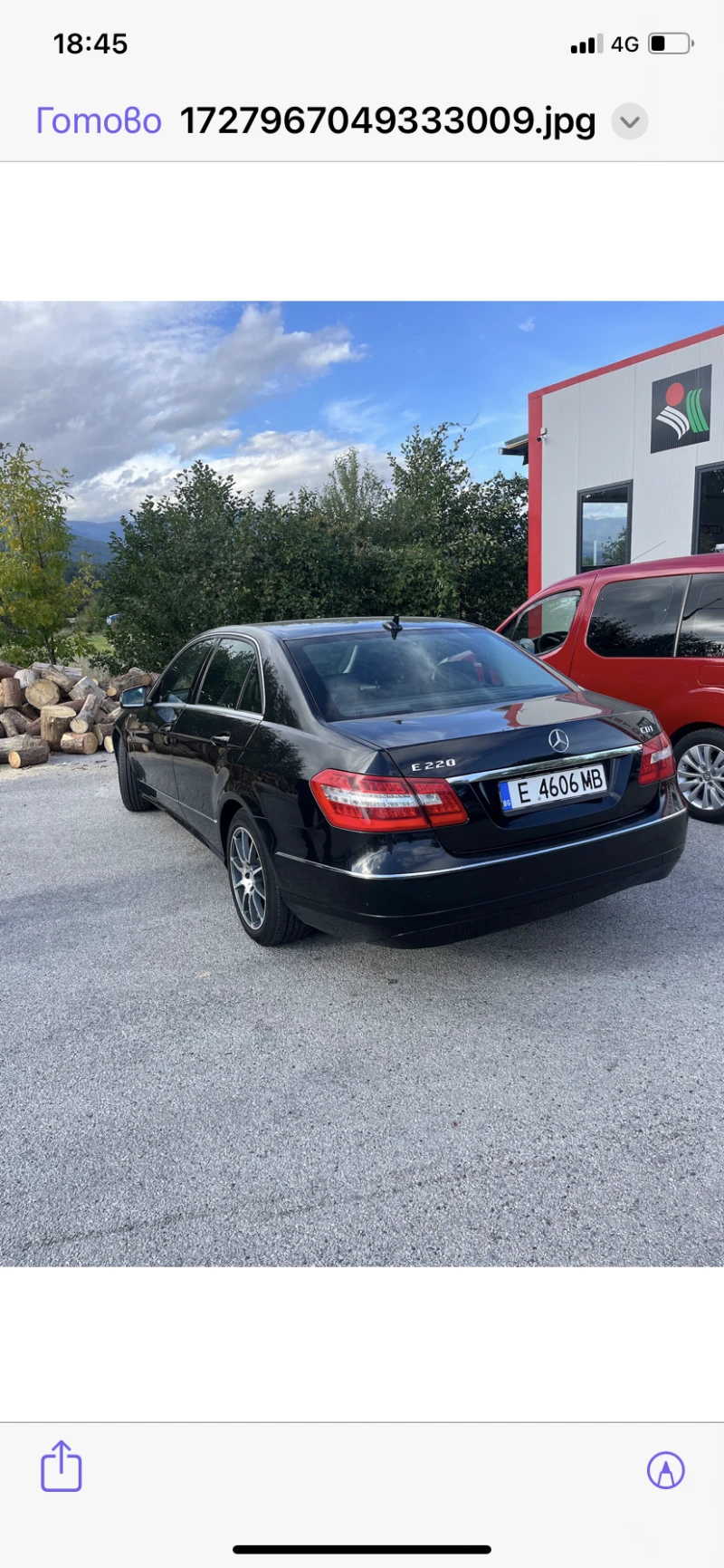 Mercedes-Benz E 220, снимка 11 - Автомобили и джипове - 47109486