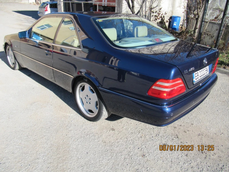 Mercedes-Benz CL 420 4.2 V8 ПЕРФЕКТНА, снимка 3 - Автомобили и джипове - 48119291