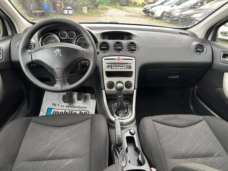 Peugeot 308 1.6HDI 92kc, снимка 9 - Автомобили и джипове - 49766642