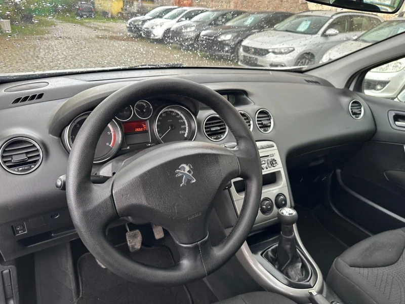 Peugeot 308 1.6HDI 92kc, снимка 12 - Автомобили и джипове - 49766642