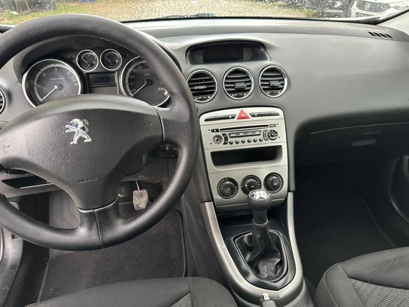 Peugeot 308 1.6HDI 92kc, снимка 10 - Автомобили и джипове - 49766642