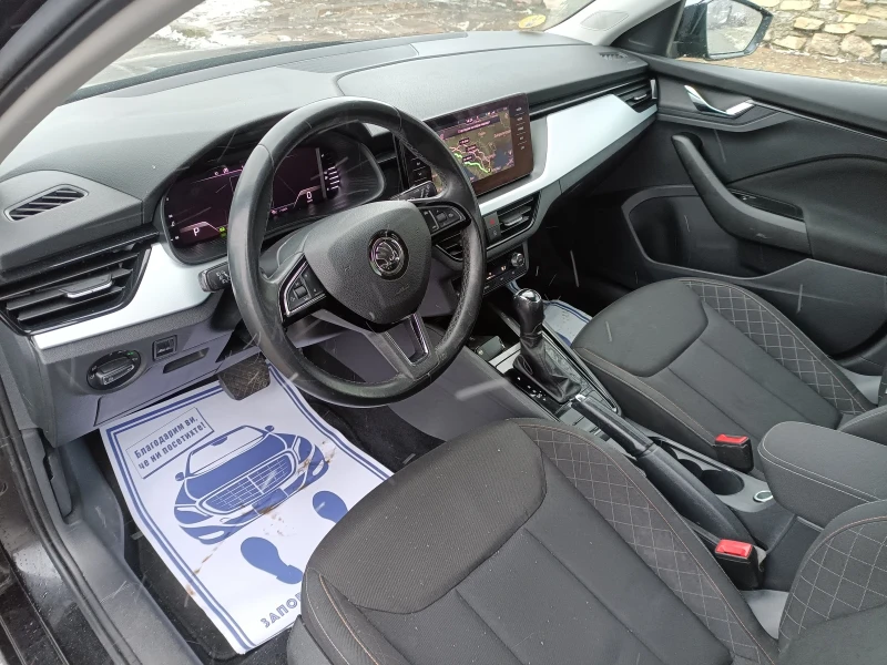 Skoda Scala Автоматик нави дигитален км, снимка 9 - Автомобили и джипове - 53307198