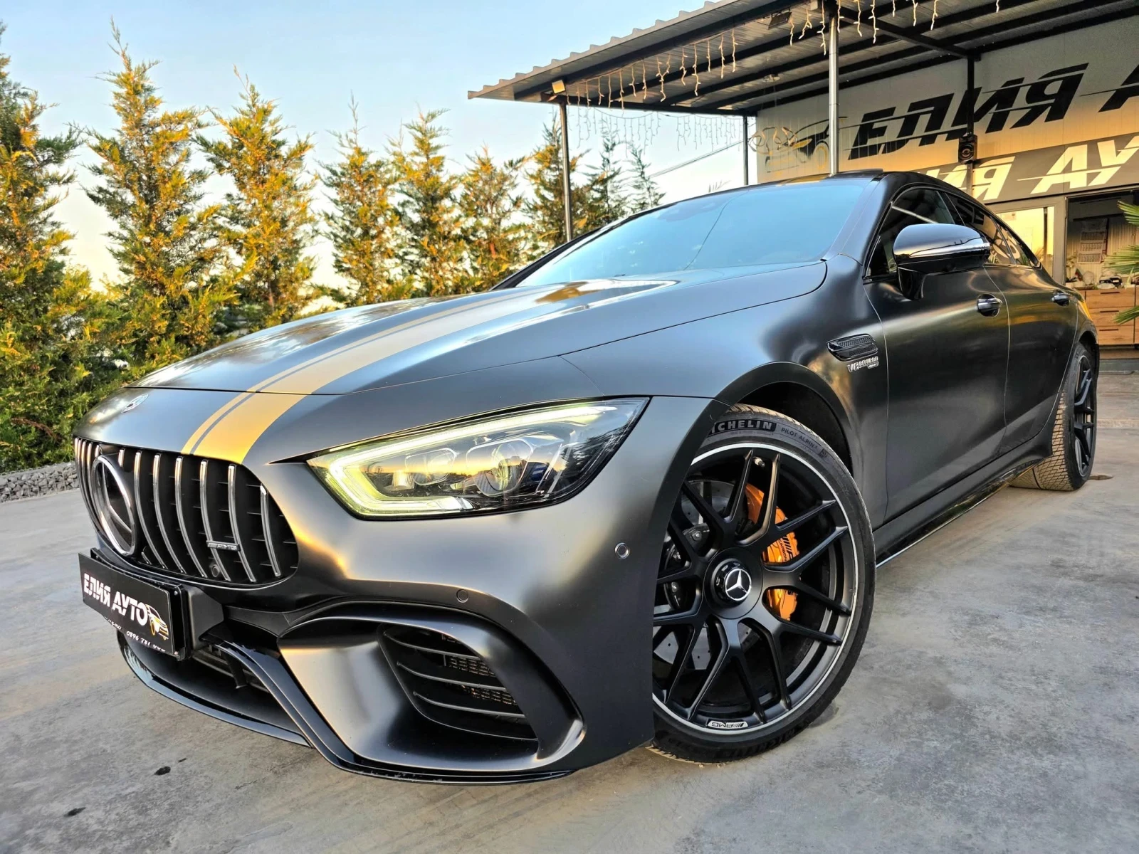 Mercedes-Benz AMG GT 63S 4 MATIC FULL CARBON CERAMIC ЛИЗИНГ 100%, снимка 1