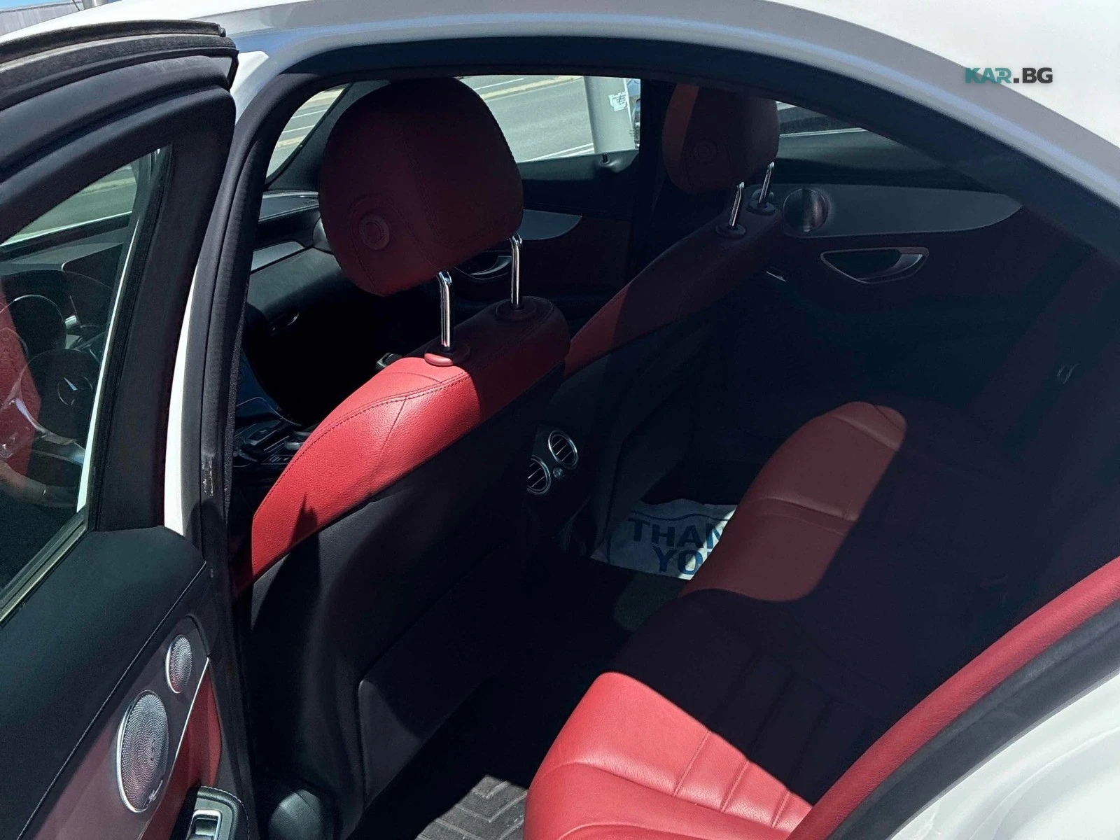 Mercedes-Benz C 43 AMG 4MATIC BURG RED INT Автокредит Цена до България, снимка 9 - Автомобили и джипове - 54794219