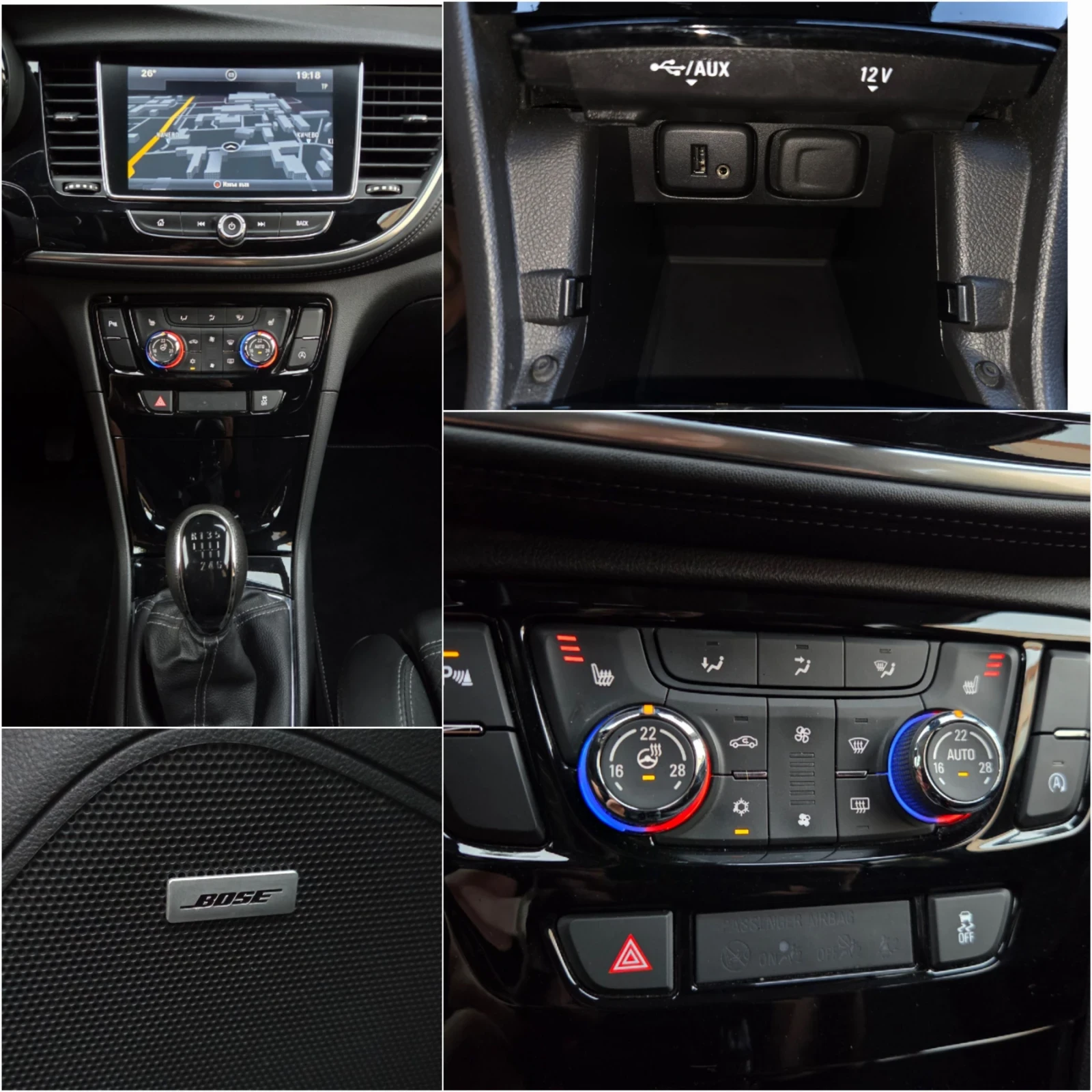 Opel Mokka X 1.6 CDTI * Full LED * Камера * Bose, снимка 12 - Автомобили и джипове - 55931546