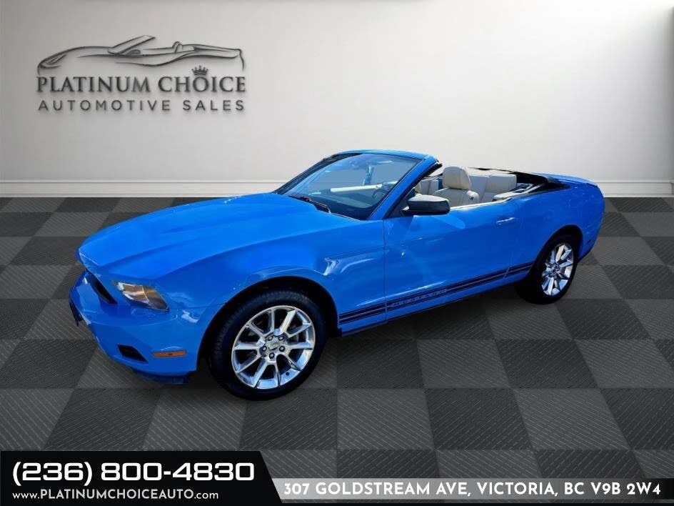Ford Mustang V6 Premium Convertible * АвтоКредит * (ЦЕНА ДО БГ), снимка 4 - Автомобили и джипове - 56252041