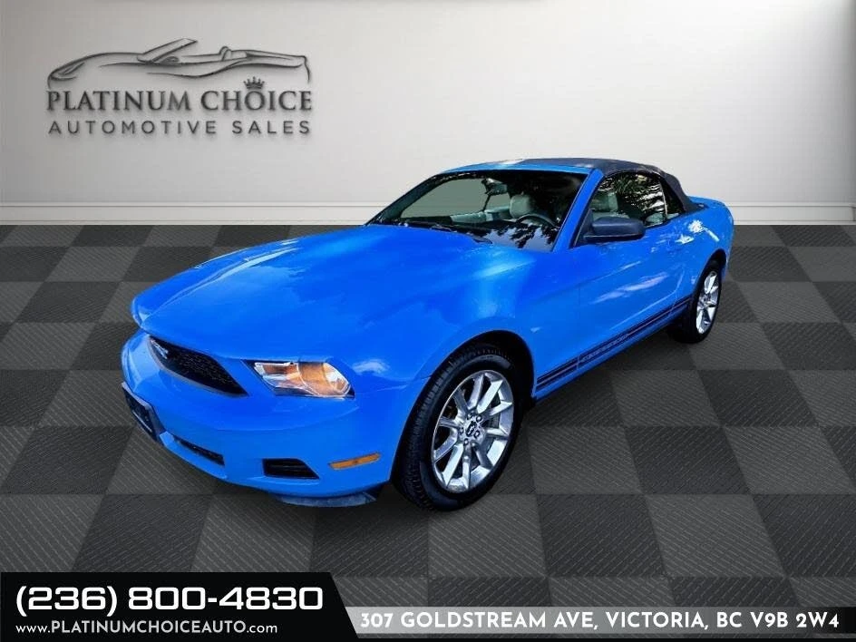 Ford Mustang V6 Premium Convertible * АвтоКредит * (ЦЕНА ДО БГ)