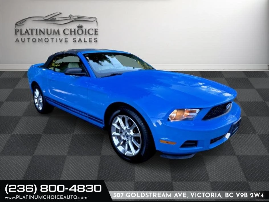 Ford Mustang V6 Premium Convertible * АвтоКредит * (ЦЕНА ДО БГ), снимка 3 - Автомобили и джипове - 56252041