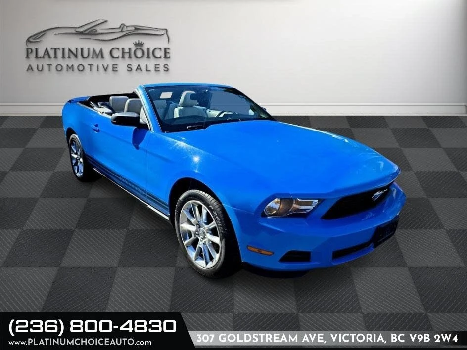 Ford Mustang V6 Premium Convertible * АвтоКредит * (ЦЕНА ДО БГ), снимка 5 - Автомобили и джипове - 56252041
