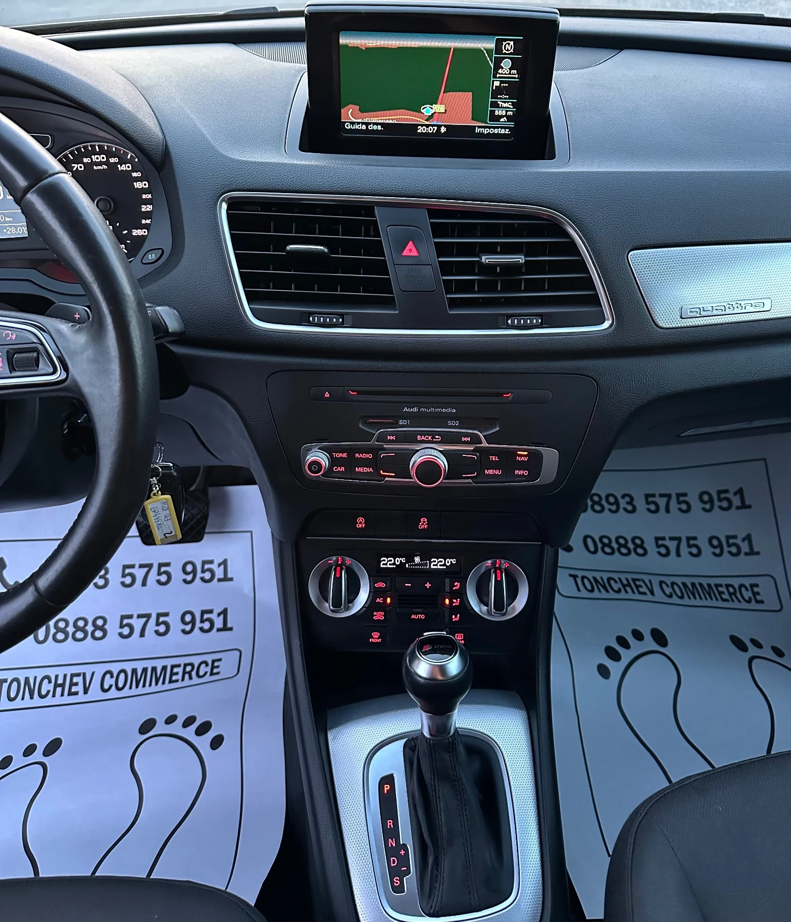 Audi Q3 2.0-TDI-quattro-LED-XENON-BI XENON-191.000km-NEW - изображение 10