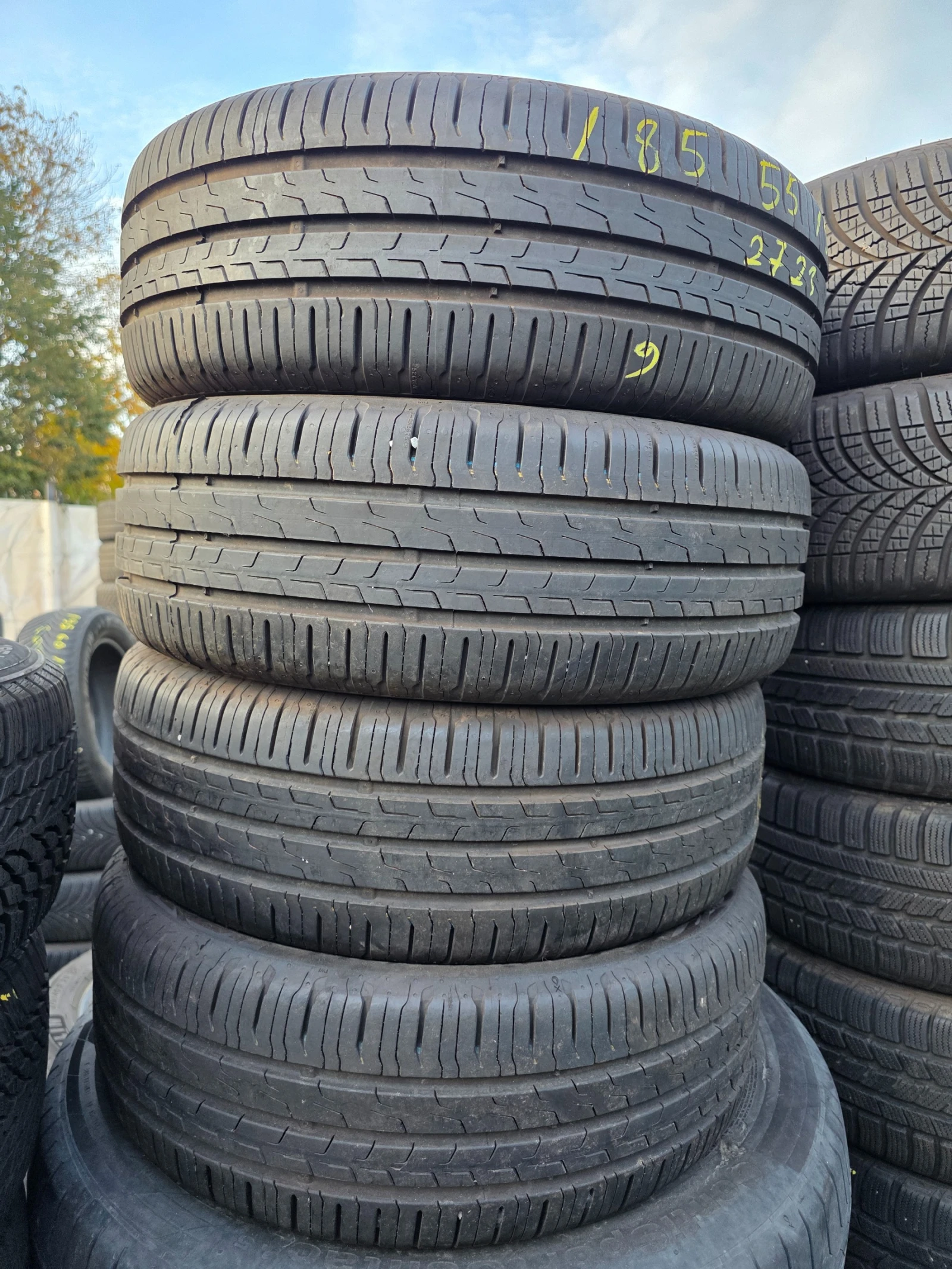 Гуми Летни 185/55R15, снимка 5 - Гуми и джанти - 53966715