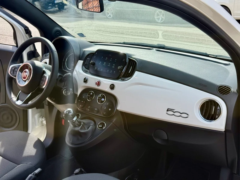 Fiat 500 нова! Lounge 13500км! Mild hybrid!, снимка 9 - Автомобили и джипове - 52326295