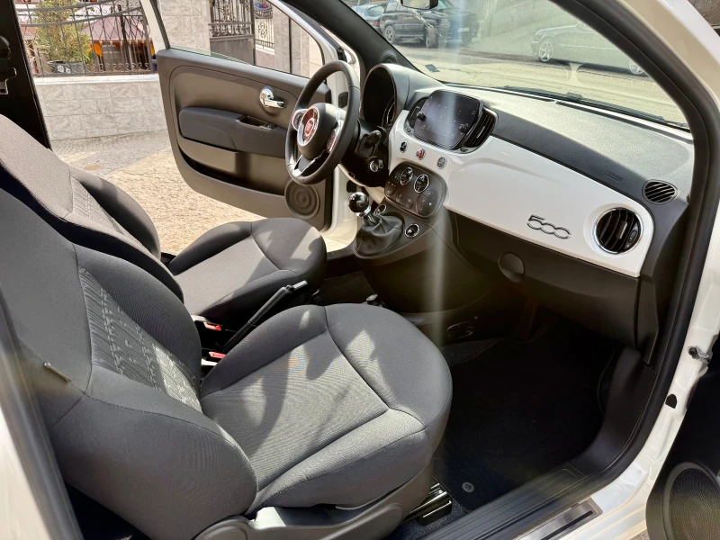 Fiat 500 нова! Lounge 13500км! Mild hybrid!, снимка 10 - Автомобили и джипове - 52326295