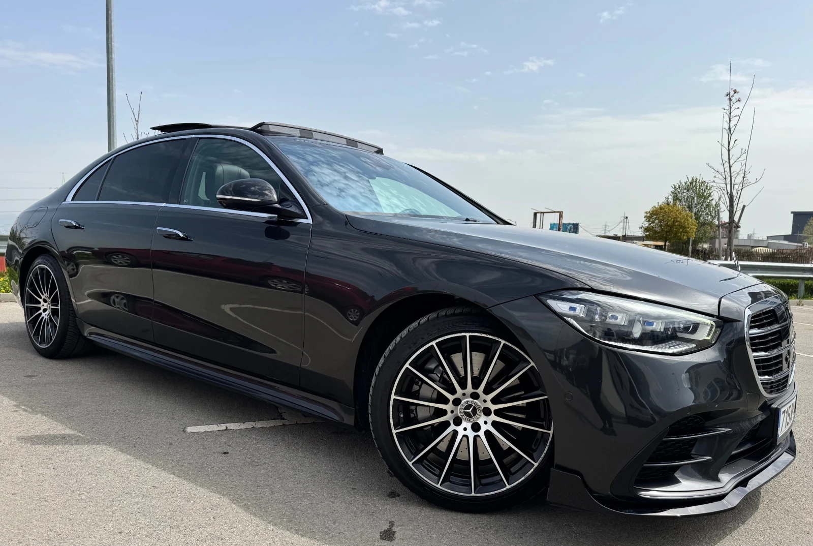 Mercedes-Benz S 400 LONG/4x4/ПАНОРАМА/BURMESTER/FULL/НОВА - изображение 6
