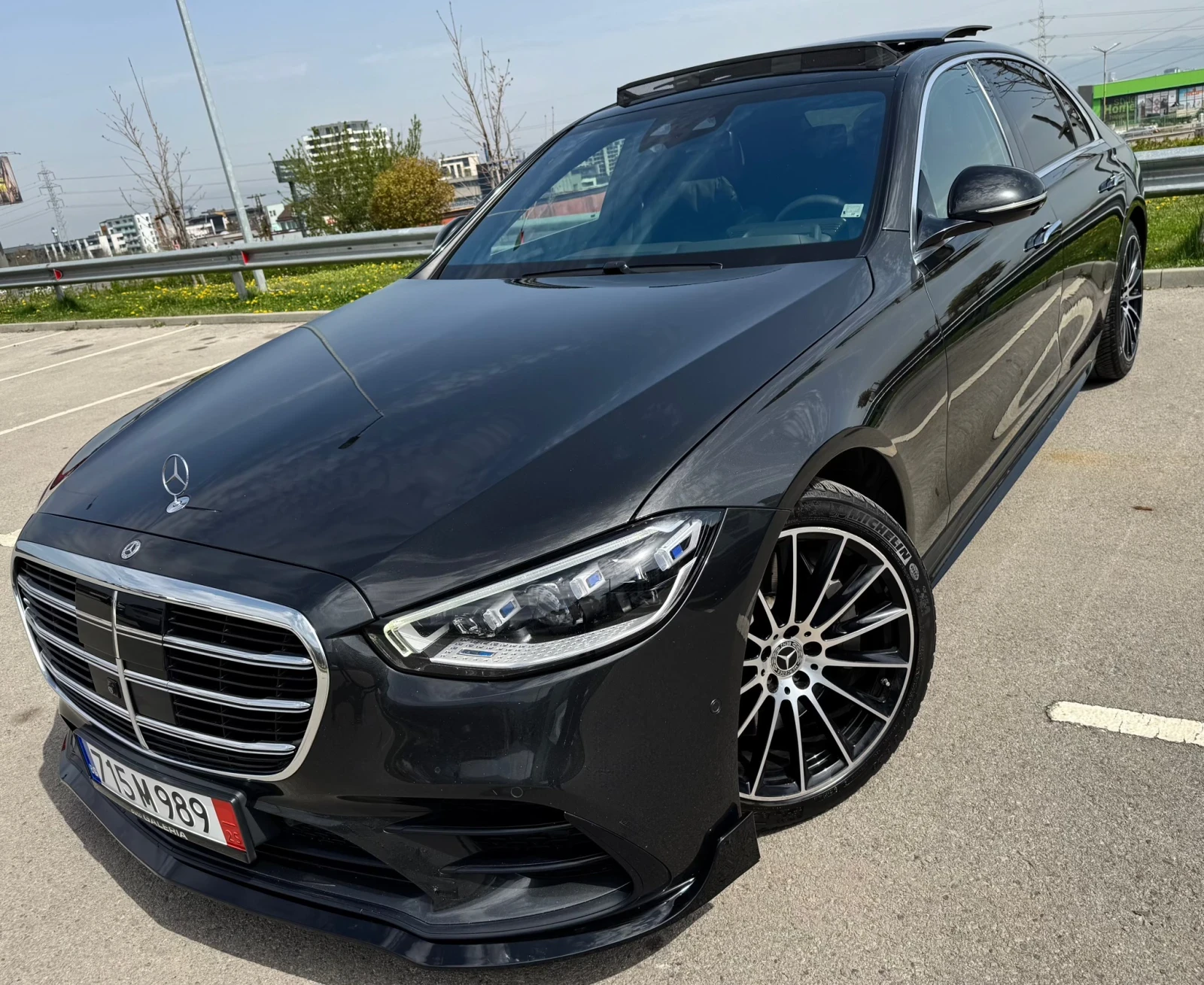 Mercedes-Benz S 400 LONG/4x4/ПАНОРАМА/BURMESTER/FULL/НОВА - изображение 3