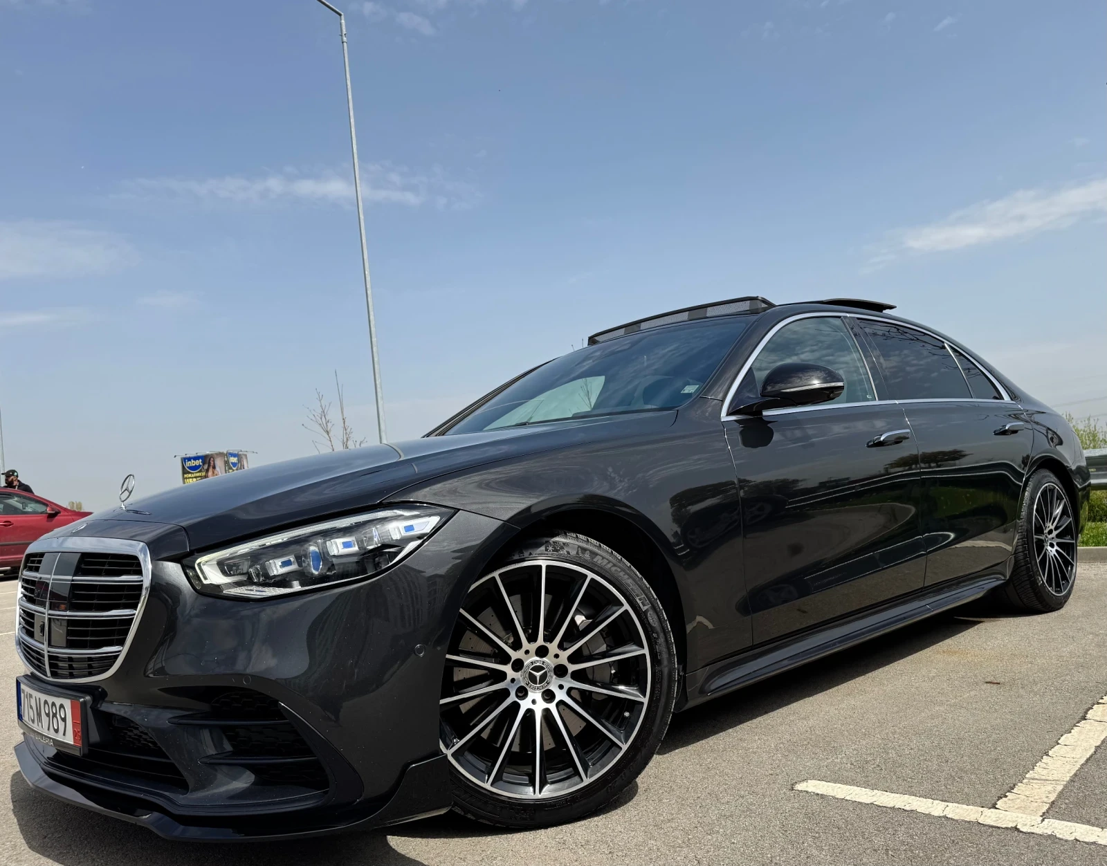 Mercedes-Benz S 400 LONG/4x4/ПАНОРАМА/BURMESTER/FULL/НОВА - изображение 2