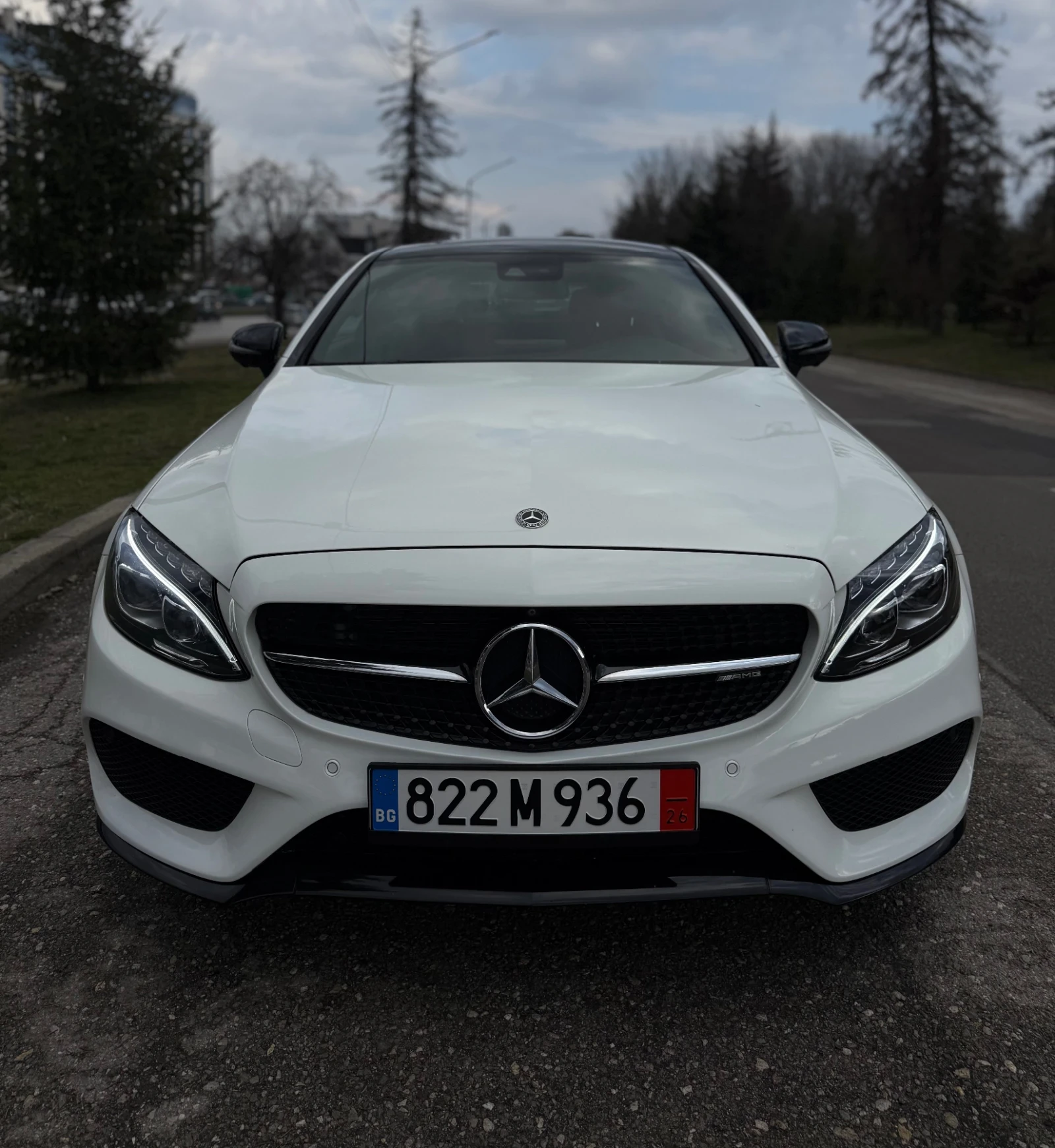 Mercedes-Benz C 43 AMG Night Edition 360* Burmester PPF (ВИДЕОКЛИП), снимка 2 - Автомобили и джипове - 53727870