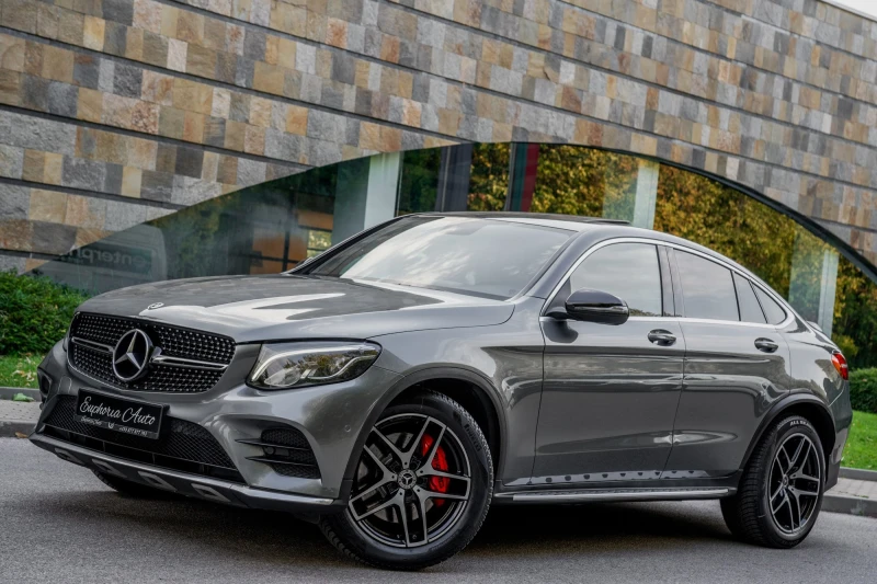 Mercedes-Benz GLC 220 d* 4MATIC* AMG* 9G* COUPE* CARBON* BURMESTER* NEW, снимка 1 - Автомобили и джипове - 47084297