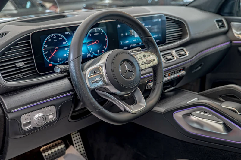 Mercedes-Benz GLS 400 AMG/6+ 1/Burmester/Обдухване/Панорама/Камера360, снимка 7 - Автомобили и джипове - 50368592