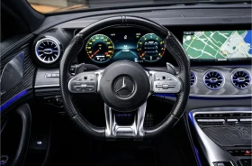 Mercedes-Benz GT 53 AMG/4MATIC+ /PANO/MASSAGE/360CAMERA/HUD | Mobile.bg    11