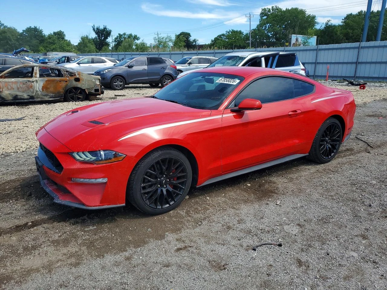 Ford Mustang ECOBOOST - РЪЧКА - ДИСТРОНИК , снимка 3 - Автомобили и джипове - 56208337