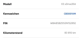 BMW X3 G01, снимка 12