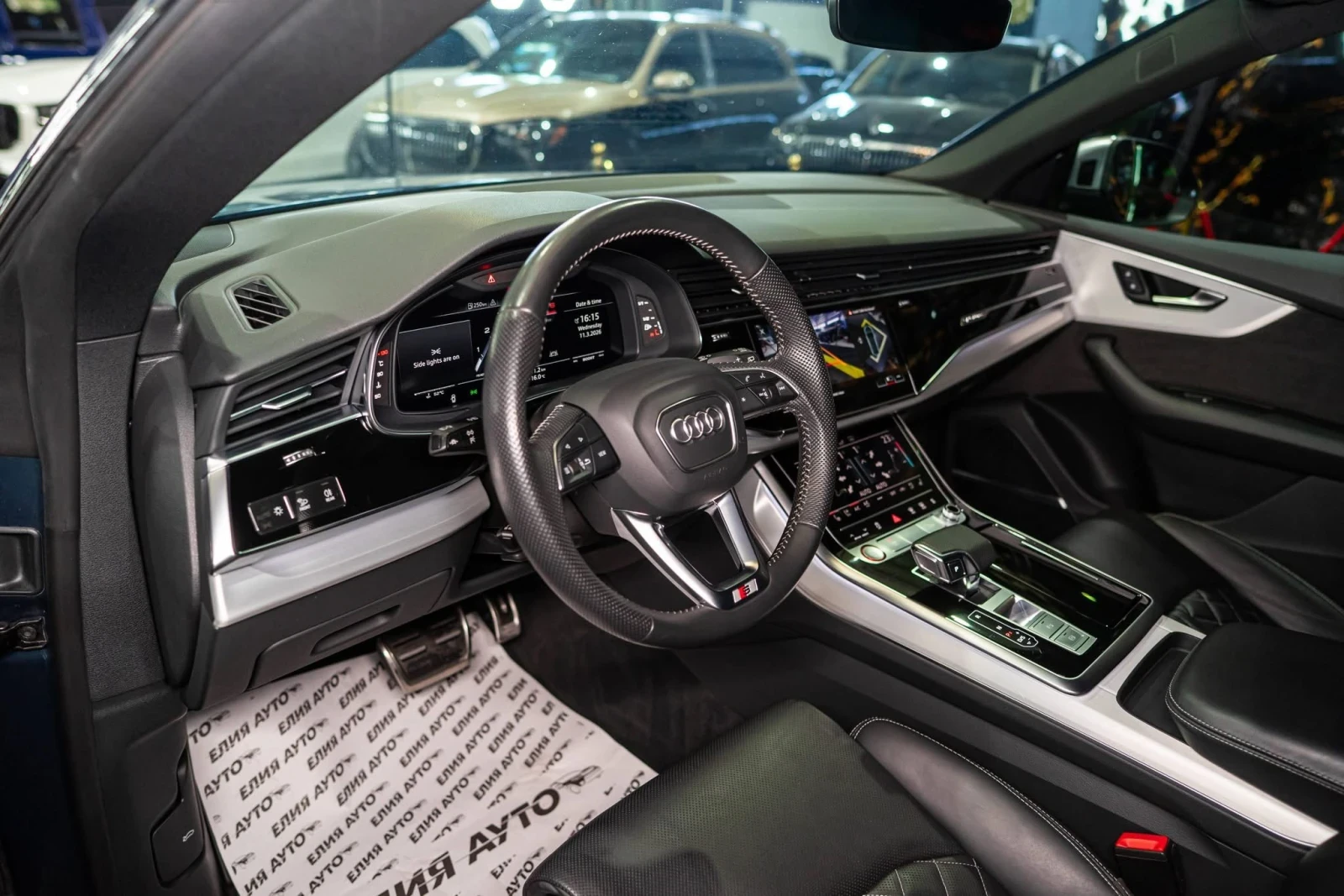 Audi SQ8 4.0D V8 QUATTRO MATRIX DISTRONIC B&O ЛИЗИНГ 100%, снимка 12 - Автомобили и джипове - 53848851