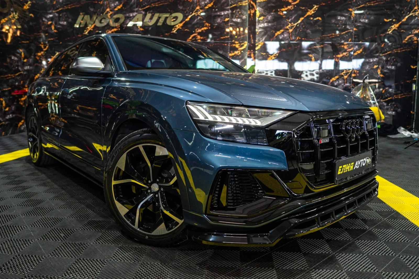 Audi SQ8 4.0D V8 QUATTRO MATRIX DISTRONIC B&O ЛИЗИНГ 100%, снимка 4 - Автомобили и джипове - 53848851