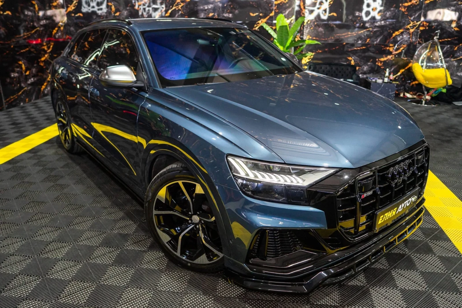 Audi SQ8 4.0D V8 QUATTRO MATRIX DISTRONIC B&O ЛИЗИНГ 100%, снимка 5 - Автомобили и джипове - 53848851