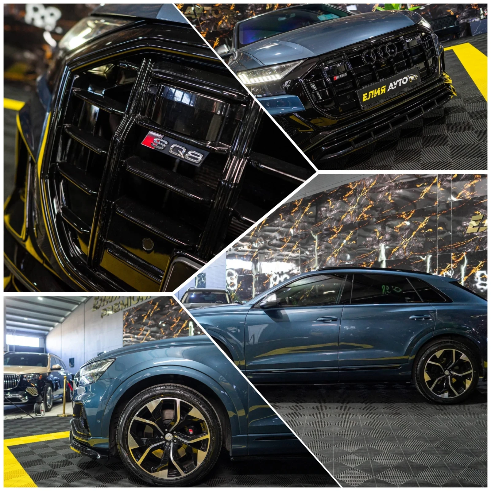 Audi SQ8 4.0D V8 QUATTRO MATRIX DISTRONIC B&O ЛИЗИНГ 100%, снимка 17 - Автомобили и джипове - 53848851