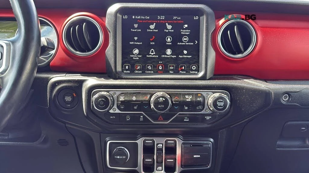 Jeep Gladiator RUBICON* ПОДГРЕВ* КАМЕРА* KEYLESS, снимка 12 - Автомобили и джипове - 55742957