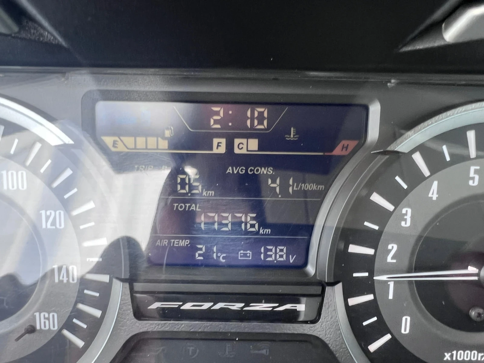 Honda Forza 300 ABS TC, снимка 10 - Мотоциклети и мототехника - 54125456