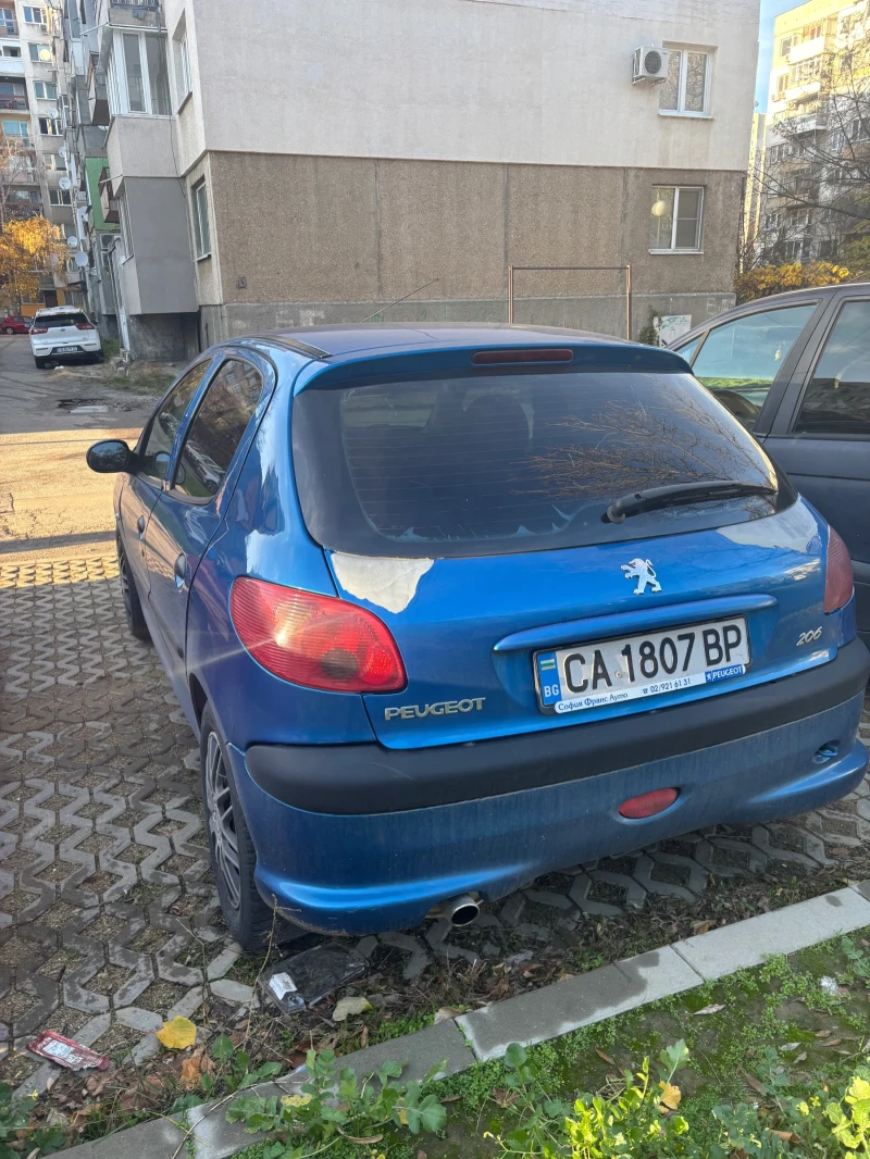 Peugeot 206 1.4i, снимка 3 - Автомобили и джипове - 52769736