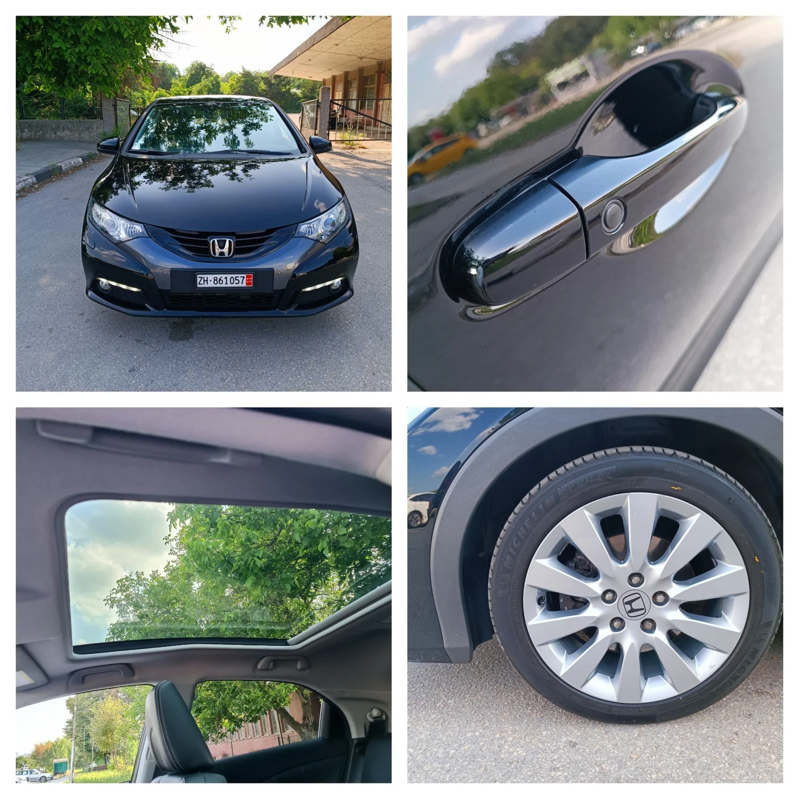 Honda Civic 1.8i-140��-���������-�������-NAVI-Keyless-FULL  | Mobile.bg � ����������� 16