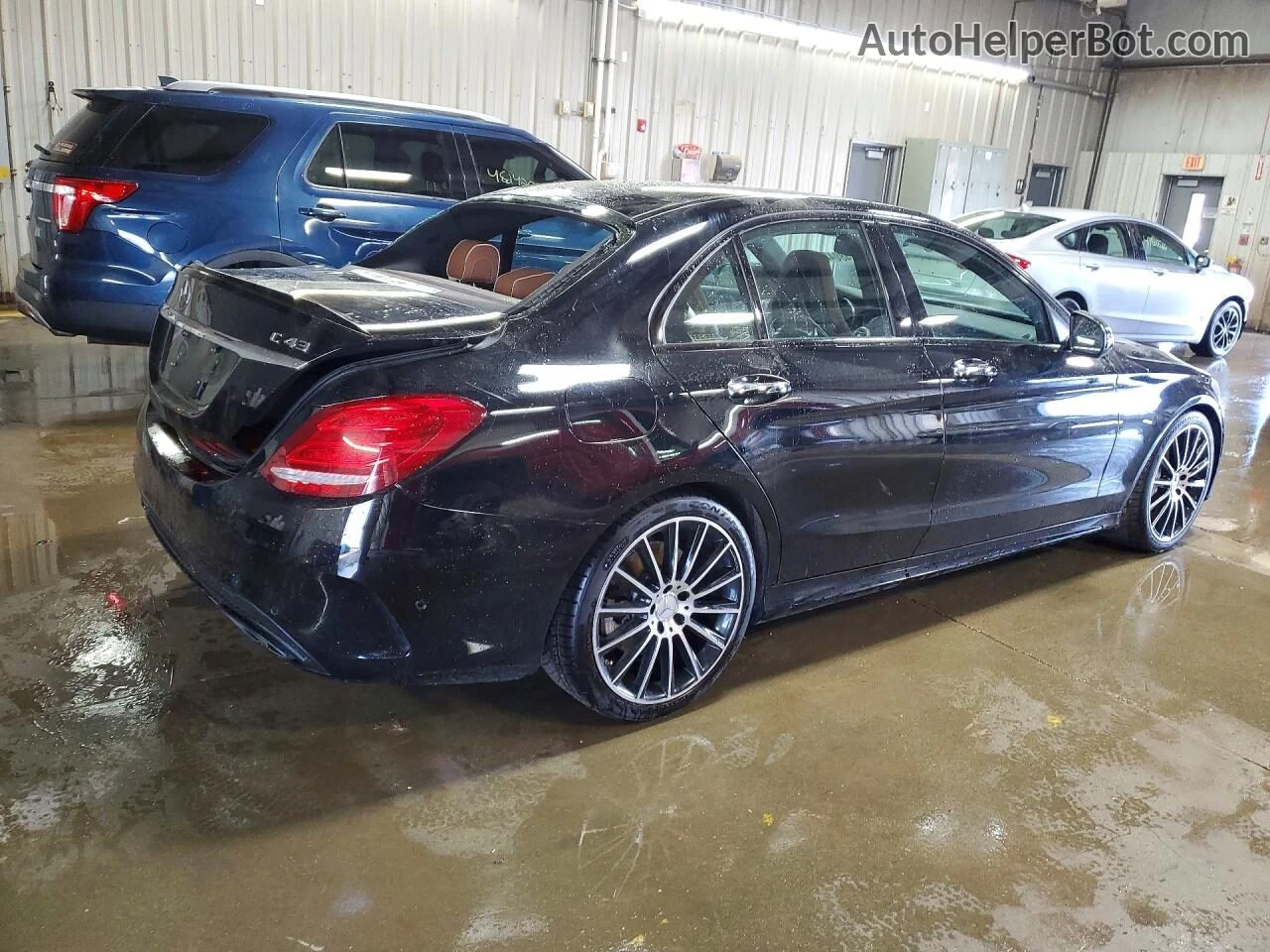 Mercedes-Benz C 43 AMG Designo* Burmester* AMG Performance Seats, снимка 4 - Автомобили и джипове - 54585602