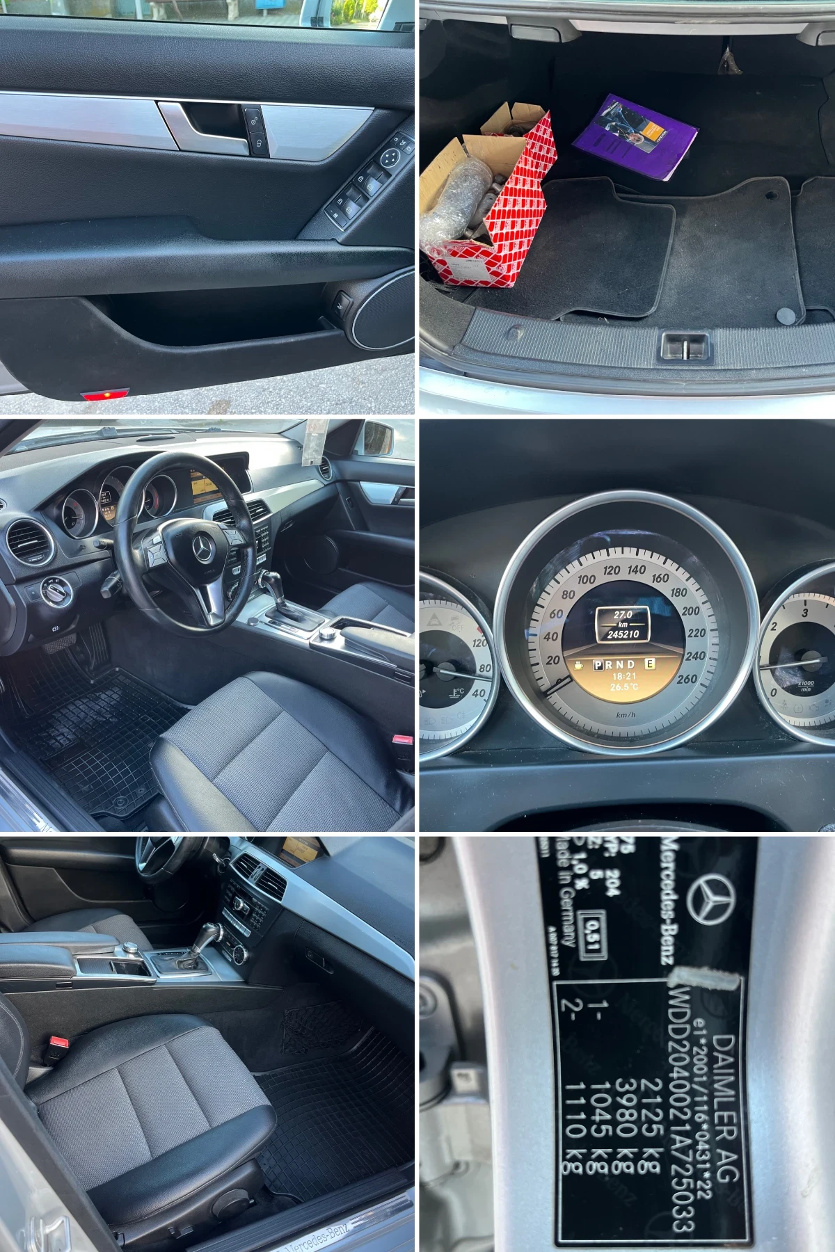 Mercedes-Benz C 220 Avantgarde , снимка 12 - Автомобили и джипове - 54722871