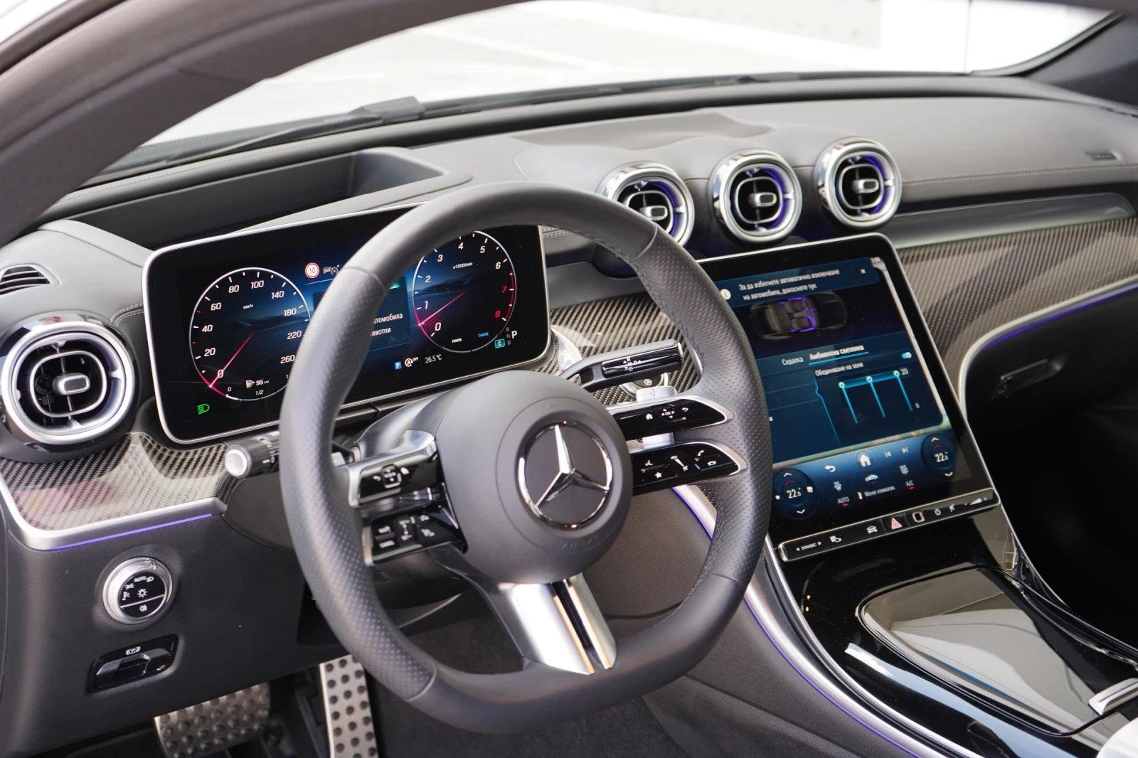 Mercedes-Benz CLE 450 AMG* 4M* BURM* HEAD-UP* KEYLESS* 360 CAM* PANO* , снимка 9 - Автомобили и джипове - 55196366