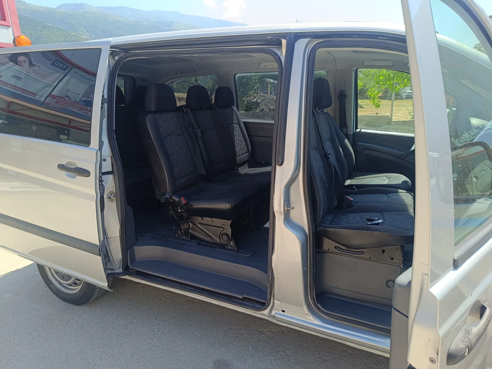 Mercedes-Benz Vito 9места КЛИМА 646 - изображение 6