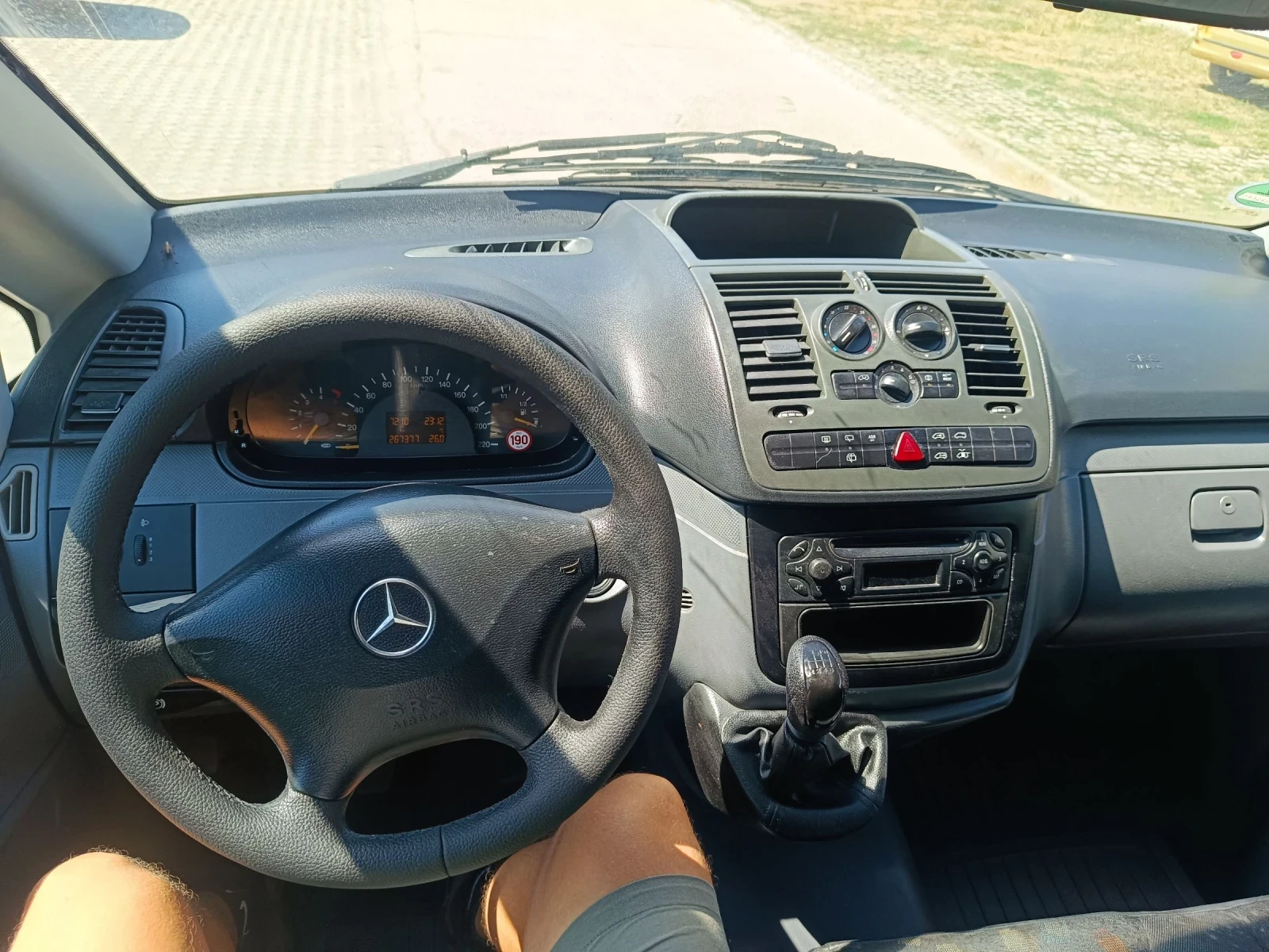 Mercedes-Benz Vito 9места КЛИМА 646 - изображение 10